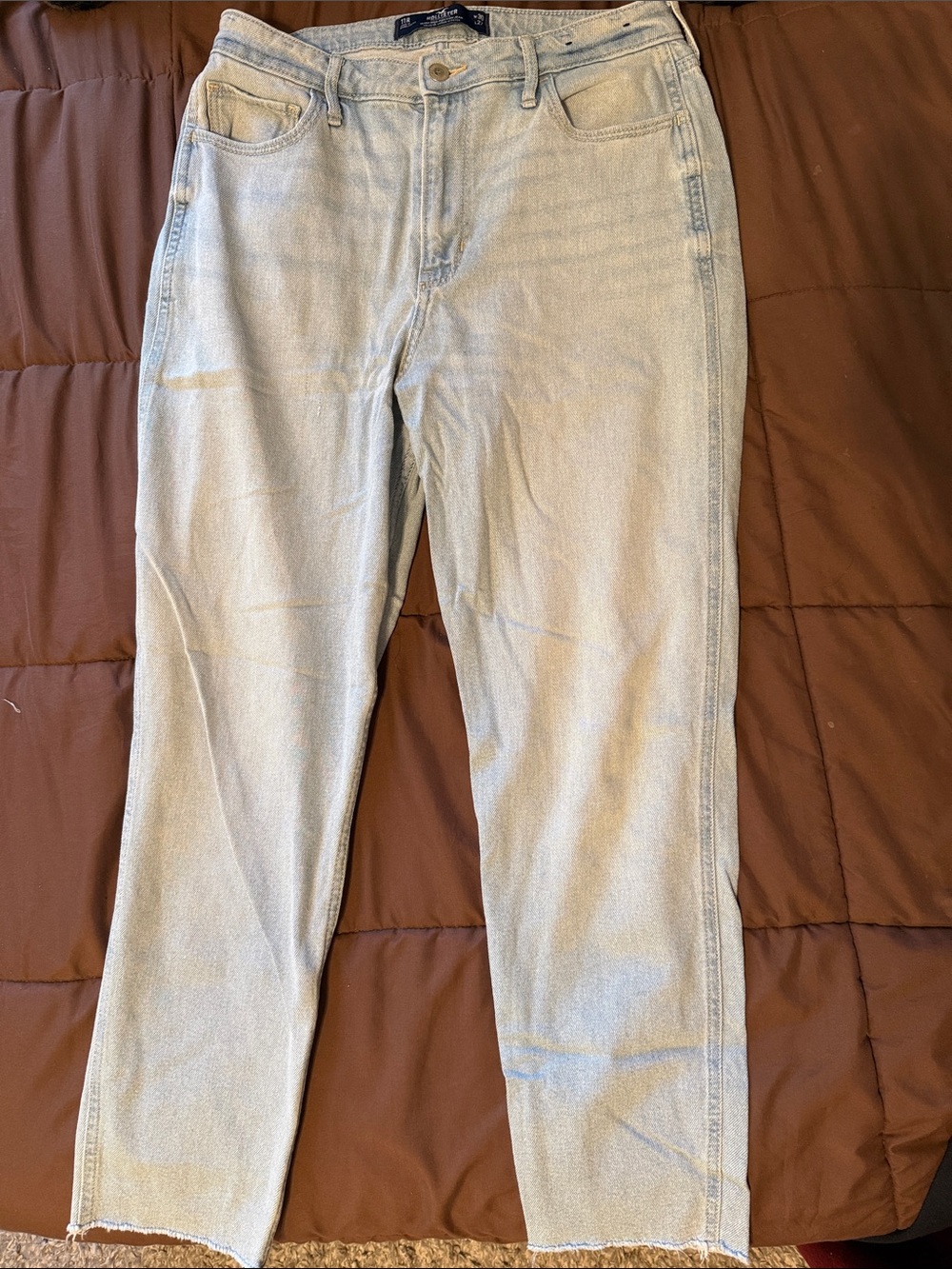 Light Wash HOLLISTER mom Jean